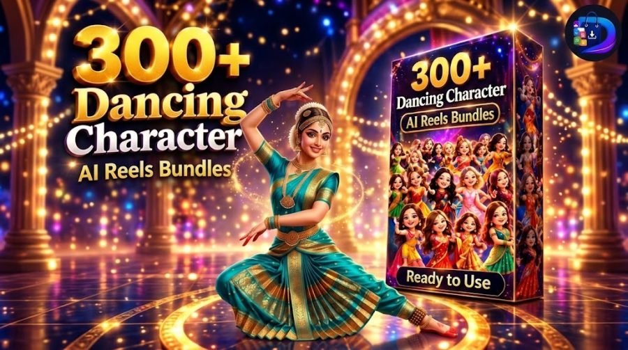 300+ Traditional Animated Dancing Reels Bundle | AI Cultural Dance Videos