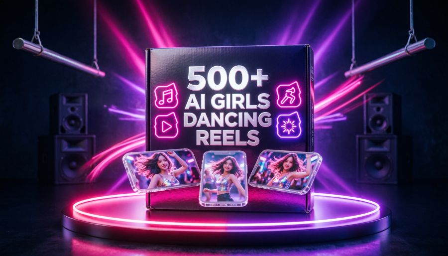 500+ AI Girls Dancing Viral Reels Bundle
