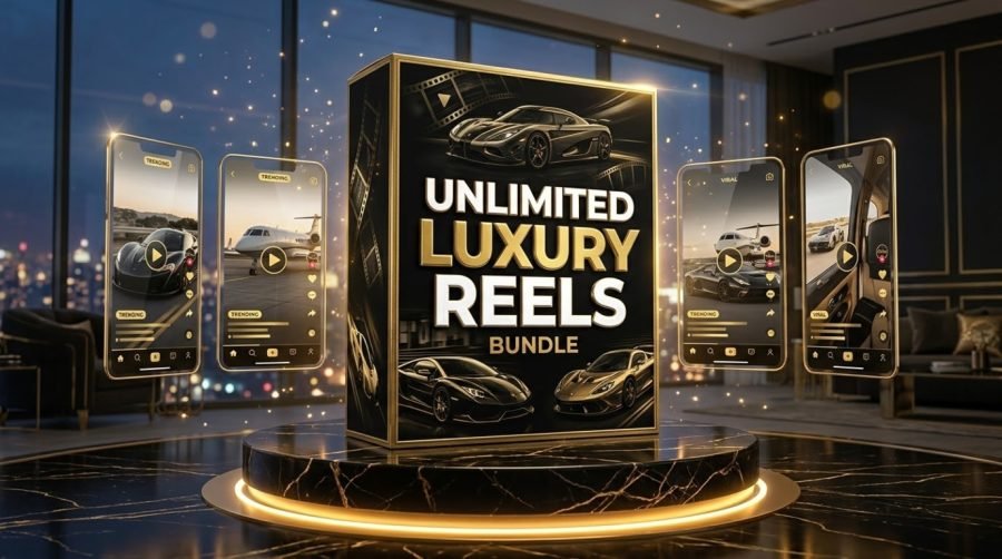 Unlimited Luxury Lifestyle & Millionaire Aesthetic Viral Reels Bundle